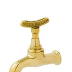 Torneira de Jardim Amarela com Rosca 1/2 pol 1131 Marchezan