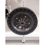 Pneu Flexível Plano Eixo de 1 pol com Rolamento 100 Kg 100764 Fb Pneu