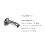 Conector Y 1/2 pol Hidro Filtros