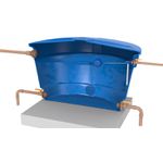 Torneira Bóia Vazão Total 3/4 e 1/2 pol 191401 Blukit 