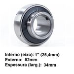 Rolamento UCR 205-16 Eixo de 1 pol GBR