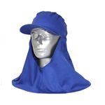 Touca Árabe Em Helanca Azul 