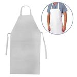 Avental de Pvc Branco com Forro 1,20m x 0,70m Plastcor