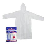 Capa De Chuva Descartável Transparente 