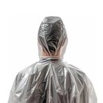 Capa De Chuva Descartável Transparente 