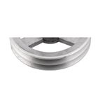 Polia de Alumínio 230mm com 2 Canais B Alucal