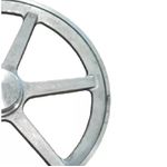 Polia de Alumínio 250mm com 1 Canal A Alucal