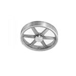 Polia de Alumínio 250mm com 3 Canais B