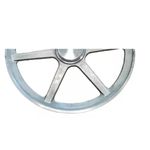 Polia de Alumínio 280mm com 1 Canal A