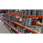 Polia de Alumínio 280mm com 2 Canais A 