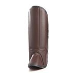 Perneira 3 Talas de Proteção com Velcro Marrom Premiun 