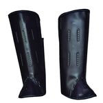 Perneira 3 Talas De Proteção Preta Combate