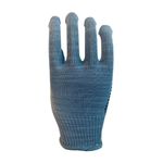 Luva Tricotada Poliester Cinza Pigmentada Tamanho G Imbat