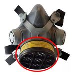 Cartucho Filtro Químico Vapor Orgânico e Gás Ácido CMC-1 Alltec