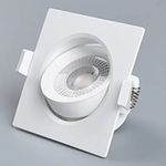 Spot Led De Embutir Quadrado 9w Bivolt 6500K Ledbee LL-1210SP