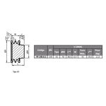 Polia de Ferro Fundido 100mm com 1 Canal A - Mademil