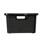 Caixa Organizadora Versátil 5 Litros Preta Compel 0.7105