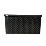 Caixa Organizadora Versátil 20 Litros Preta Compel 0.7120