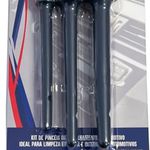 Kit Pincel Detailing 3 Peças Limpeza e Detalhamento Automotivo Compel 1.9201