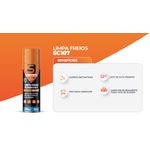 Limpa Freios Desengraxante Spray SC107 500ml Sieger