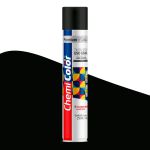 Tinta Spray Preto Fosco Uso Geral 250ml Chemicolor
