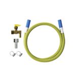 Kit Instalação Cooktop 1,20m com Valvula Bloqueio Blukit 180309