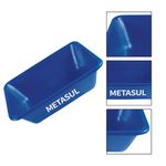 Masseira Plastica Azul 50L Metasul 011001021