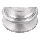 Polia de Alumínio 60mm com 1 Canal Z Alucal