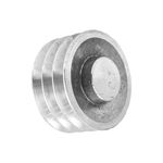 Polia de Alumínio 90mm com 3 Canais B