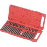 Jogo De Bits Torx Multidentada E Allen Com 40 Peças Vip