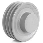 Polia de Ferro Fundido 140mm com 3 Canais 3V