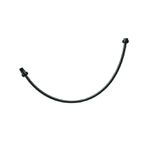 Engate Flexível Preto de 40 cm e Niple de 1/2 pol Astra EN40/4