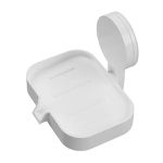 Saboneteira Plástica Branca com Adesivo Astra AD/SAB*BR