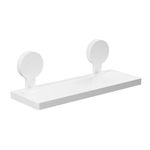 Prateleira Plástica Branca com Adesivo Astra AD/PS*BR