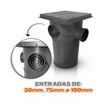 Caixa de Gordura com Cesto Limpeza 18L Plastilit 20102134