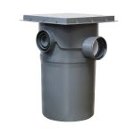 Caixa de Gordura com Cesto Limpeza 18L Plastilit 20102134