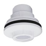 Adaptador Flange Roscável Para Caixa Dagua 1/2 pol Plastilit 21106001