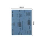 Folha de Lixa Ferro Metal Starrett