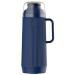 Garrafa Térmica Mundial 1L Azul Tec Termolar 58576