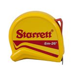 Trena Fita de Aço 8 Metros Starrett STS1-8M