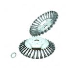 Escova de Aço Cônica 8 pol para Roçadeiras BFH3404 Bestfer