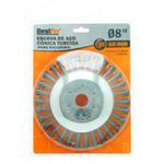 Escova de Aço Cônica 8 pol para Roçadeiras BFH3404 Bestfer