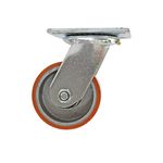 Rodizio Giratório Laranja Industrial Pesado 4 pol Bestfer BFH2065