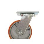 Rodizio Giratório Laranja Industrial Pesado 5 pol Bestfer BFH2066