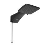 Ducha Quadratta Eletronica Black Preto 7700W Zagonel 220V