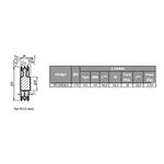 Polia de Ferro Fundido 170mm com 1 Canal B