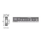 Polia de Ferro Fundido 170mm com 2 Canais A