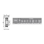 Polia de Ferro Fundido 180mm com 2 Canais B