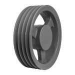 Polia de Ferro Fundido 180mm com 4 Canais B
