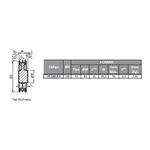 Polia de Ferro Fundido 180mm com 4 Canais B